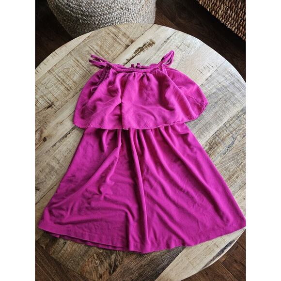 Girls Polo Ralph Lauren Size Youth S (7) Pink Sundress Summer - Picture 1 of 6